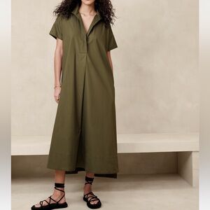 Banana republic Cruz Poplin Maxi (xs/s but fits like m)